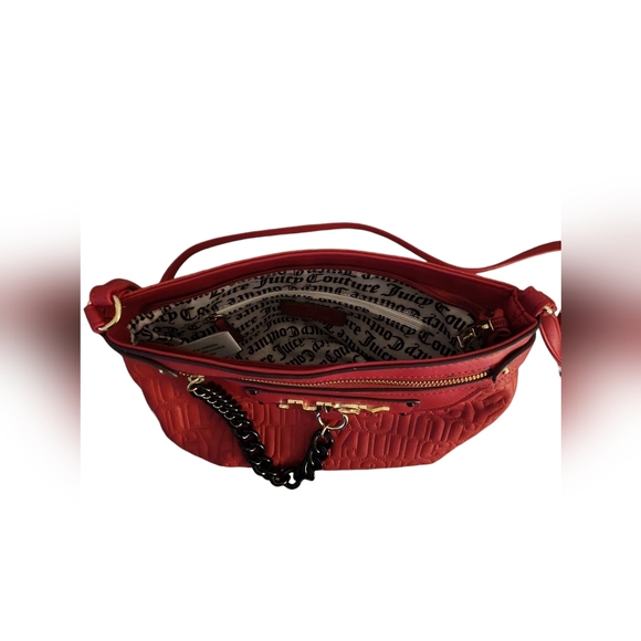 Juicy Couture Bold Red Crossbody Bag - Picture 9 of 9